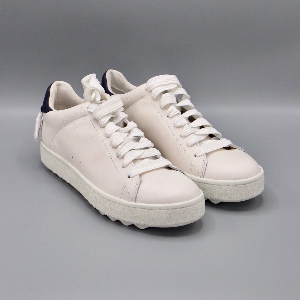 COACH C101 Low Top Sneaker White / Midnight Navy